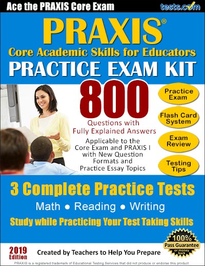 PRAXIS Core Academic Skills for Educators Practice Test